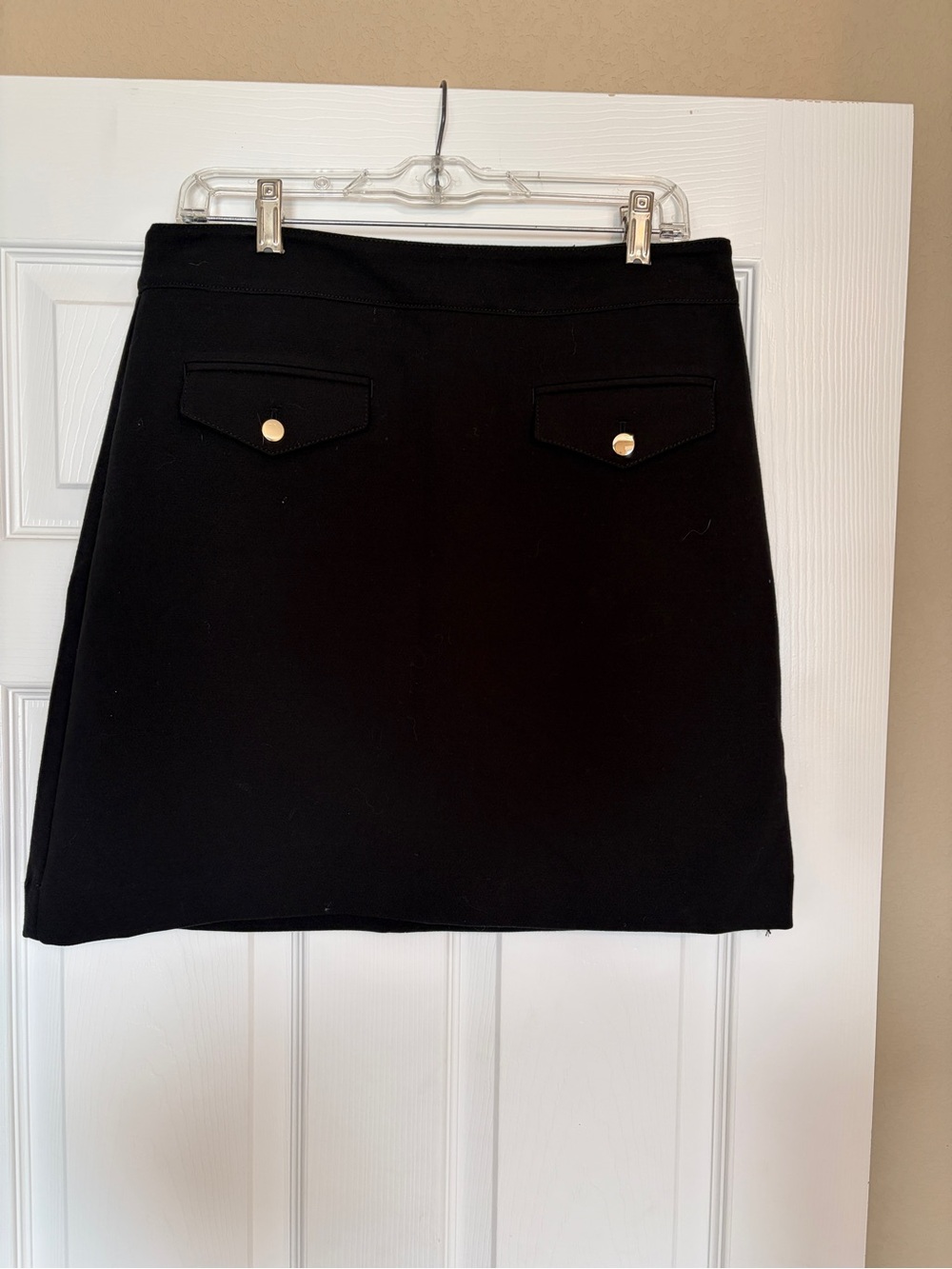 Loft A-Line Mini Skirt Size 10 Preppy Academic Desk to Dinner Minimalist H11